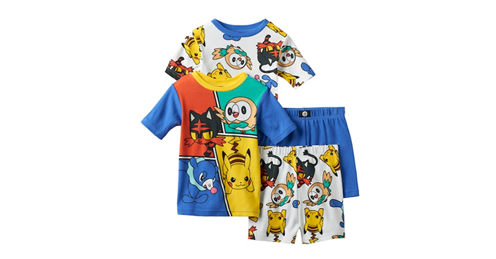 Kohl’s 30% Off! Earn Kohl’s Cash! Spend Kohl’s Cash! Stack Codes! FREE Shipping! Boys 4-10 Pokemon 4-Piece Pajama Set – Just $5.88!