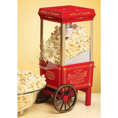Nostalgia OFP801 Vintage Collection 12-Cup Hot Air Popcorn Maker Only $34.62!