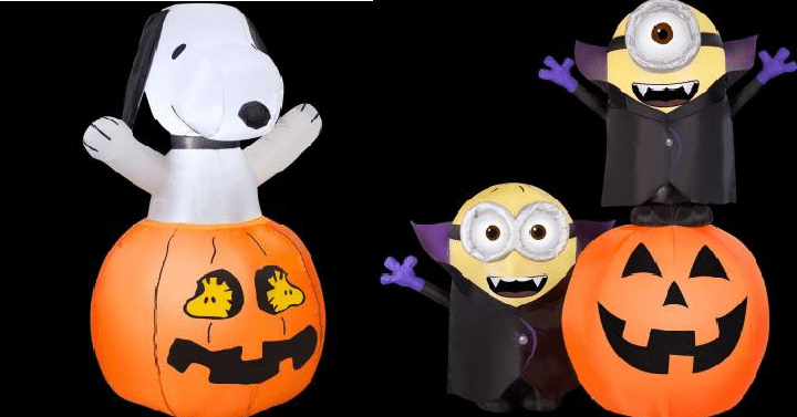 Home Depot: Take Up to 20% off Select Halloween Inflatables and Decor! (Today, Sept. 14th Only)