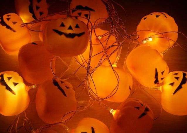 Halloween Pumpkin LED String Lights – Only $4.99 Shipped!