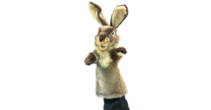 Folkmanis Rabbit Stage Puppet – Just $7.11!
