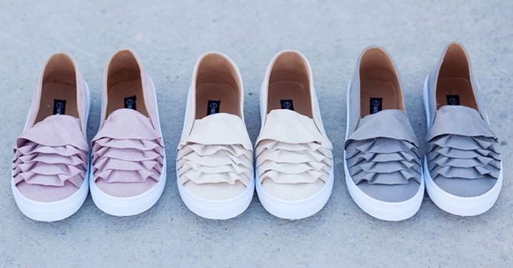 Ruffle Slip On Shoes from Jane – Just $18.99!