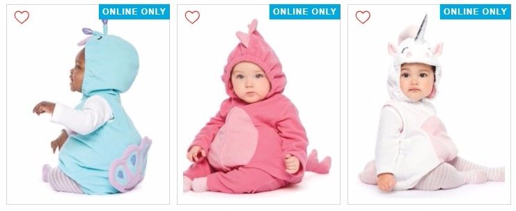 Carters: Save 25% Off Halloween Costumes & Jumpsuits! Plus FREE Shipping!!