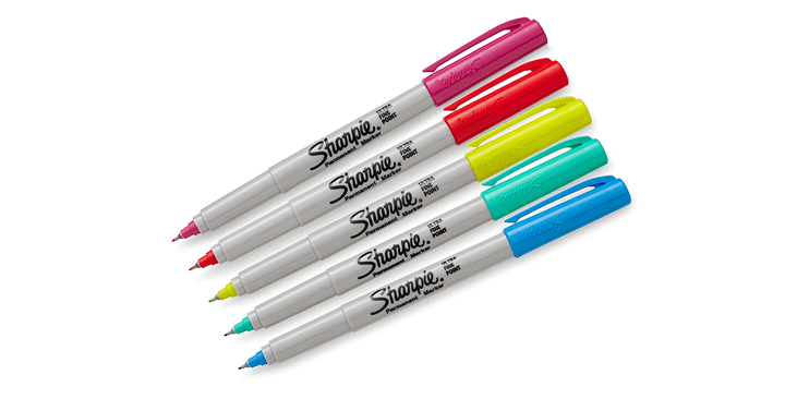 Sharpie Color Burst Permanent Markers 5-Pack – Just $3.97!