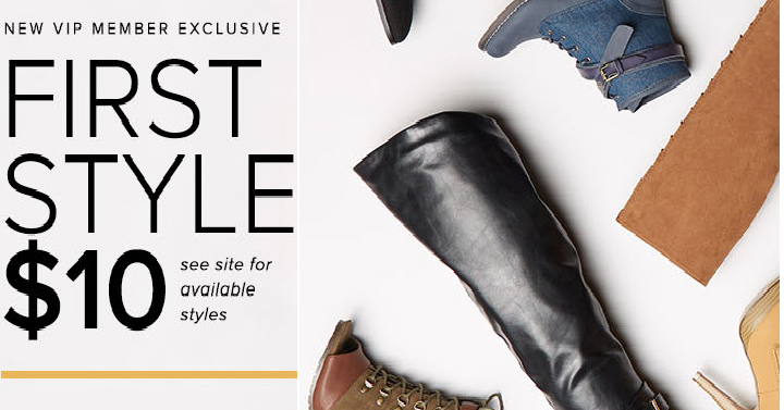 YAY! Women’s Boots for Only $10! (New VIP Members Only)