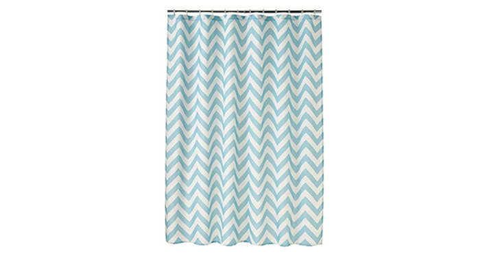 Kohl’s 30% Off! Earn Kohl’s Cash! Spend Kohl’s Cash! Stack Codes! FREE Shipping! Home Classics Chevron Fabric Shower Curtain – Just $5.59!