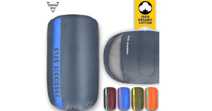 Lightweight Mummy Sleeping Bag with Carrying Bag – Just $22.99!