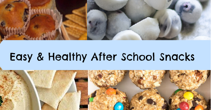15 After School Snack Ideas that are Easy & Healthy