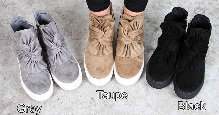 Knotted Sneaker Boots from Jane – Just $22.99!