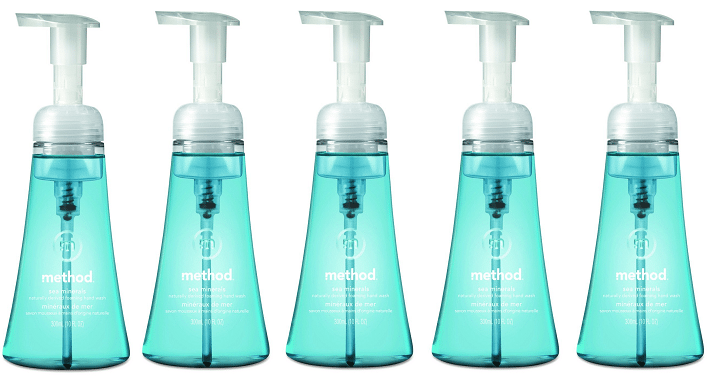 Method Naturally Derived Foaming Hand Wash (Sea Minerals) 6 Pack Only $11.33 Shipped!