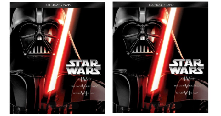 Star Wars Trilogy: Episodes IV-VI Blu-ray/DVD Only $19.99! (Reg. $59.99)