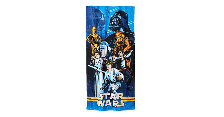 Kohl’s 30% Off! Earn Kohl’s Cash! Spend Kohl’s Cash! Stack Codes! FREE Shipping! Star Wars Character Beach Towel – Just $4.19!