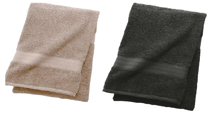 The Big One Solid Bath Towels Only $2.54! (Reg. $9.99)