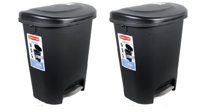 Rubbermaid Step-On Wastebasket Trash Can (13-Gallon) Only $19.97! #1 Best Seller!