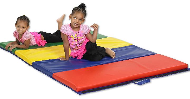 ECR4Kids SoftZone 4-Section Folding Panel Kids Tumbling Exercise Mat – Only $89.99 Shipped!