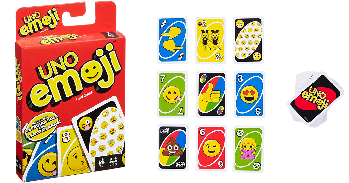 Uno Emoji Card Game Only $5.97! (Great Stocking Stuffer)