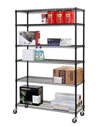 Sandusky Lee 6-Tier Wire Shelving Unit – Only $68.08 Shipped!