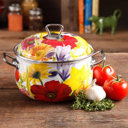 The Pioneer Woman Floral Garden 4-Quart Dutch Oven – Just $19.96!