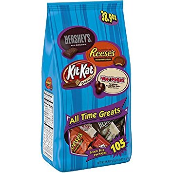 Hershey’s 105 ct Halloween Candy Bag Only $7.18!!