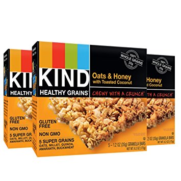 KIND Healthy Grains Granola Bars (Oats & Honey with Coconut) 15 Count Only $7.67 Shipped!