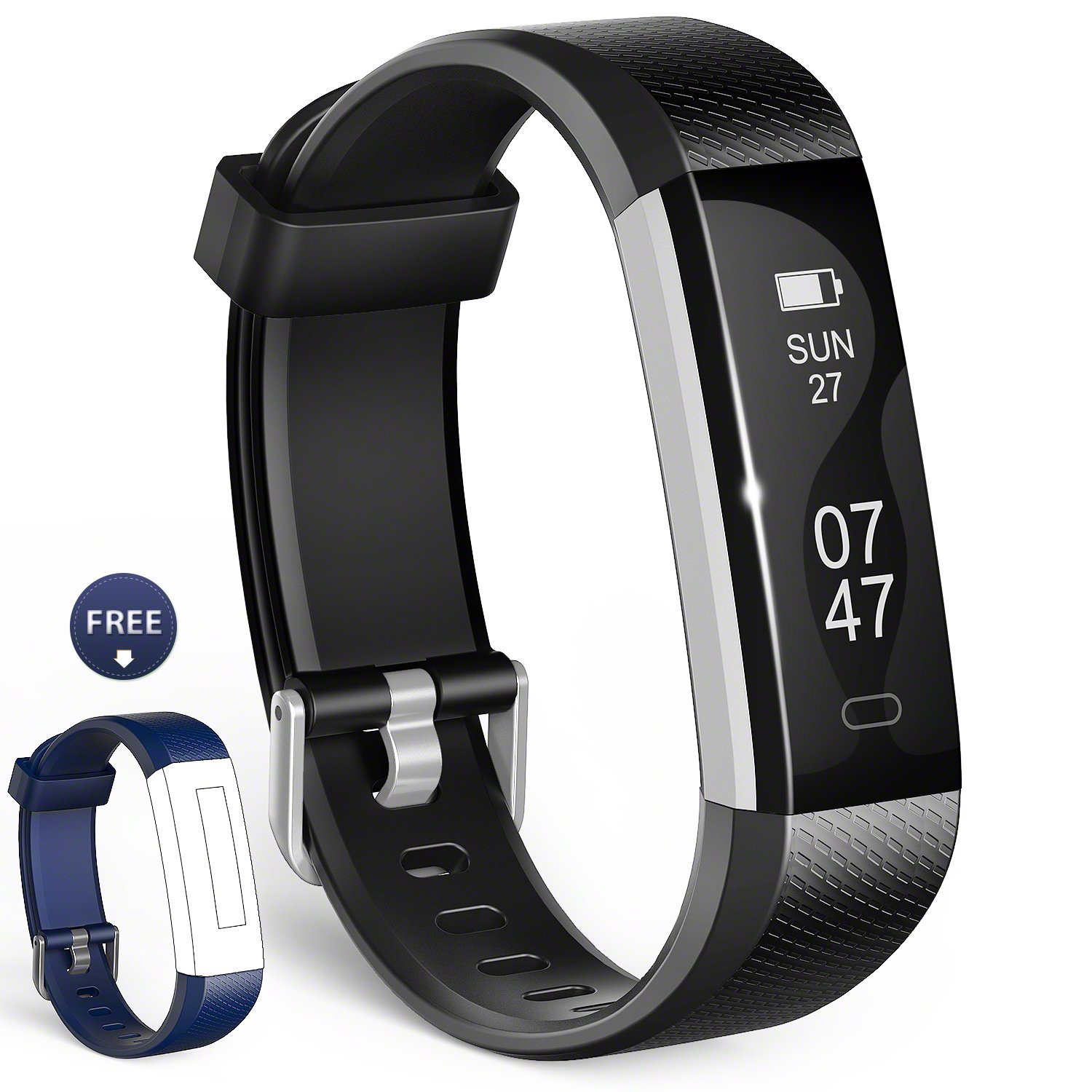 Wesoo K1 Fitness Wristband Activity Tracker Smart Band with Sleep Monitor Only $17.99!