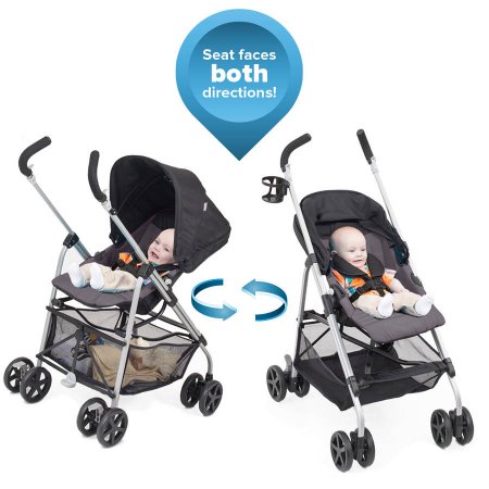 Urbini Reversi Stroller (Fog) JUST $39.00!! (Reg $99.99)