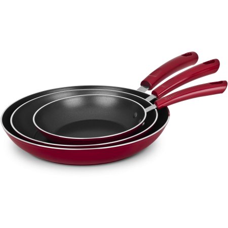 Mainstays 3-Piece Forged Skillet Set Only $9.97!