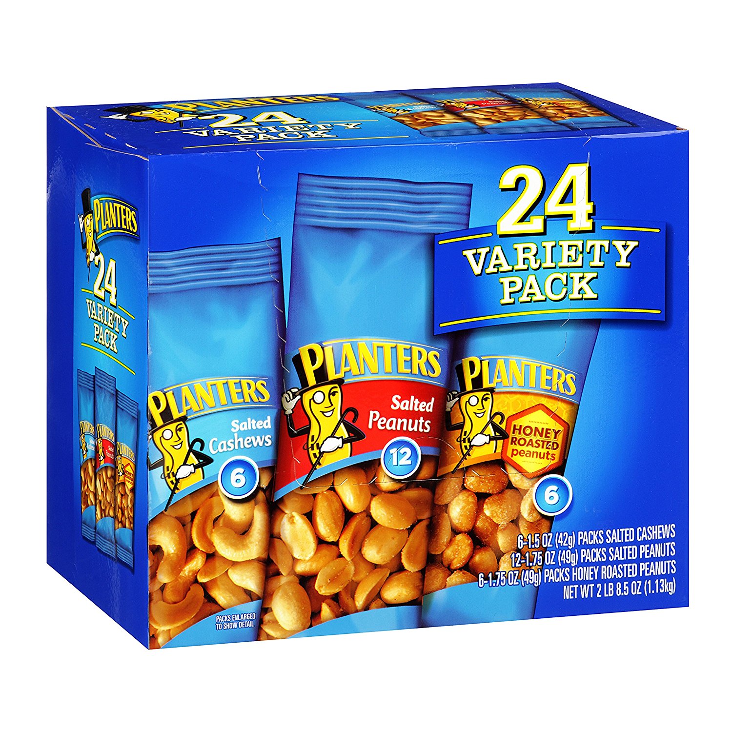 Planters Nut 24 Count-Variety Pack Only $9.49!
