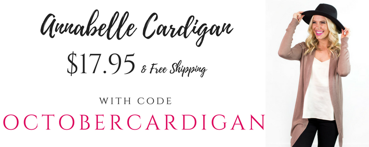 Style Steals at Cents of Style – Annabelle Cardigan for Just $17.95! FREE SHIPPING!