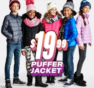 The Children’s Place: $19.99 Puffer Jackets, $7.99 Denim, $5.99 Graphic Tee’s & 60% Off Clearance!