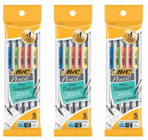 BIC Xtra Precision Mechanical Pencil 5-Count Just $3.64!