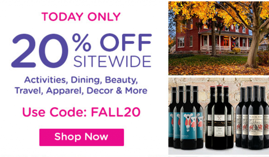 20% Off Sitewide At Living Social Today Only! Roxberry Gift Cards, Sam’s Club Memberships & More!