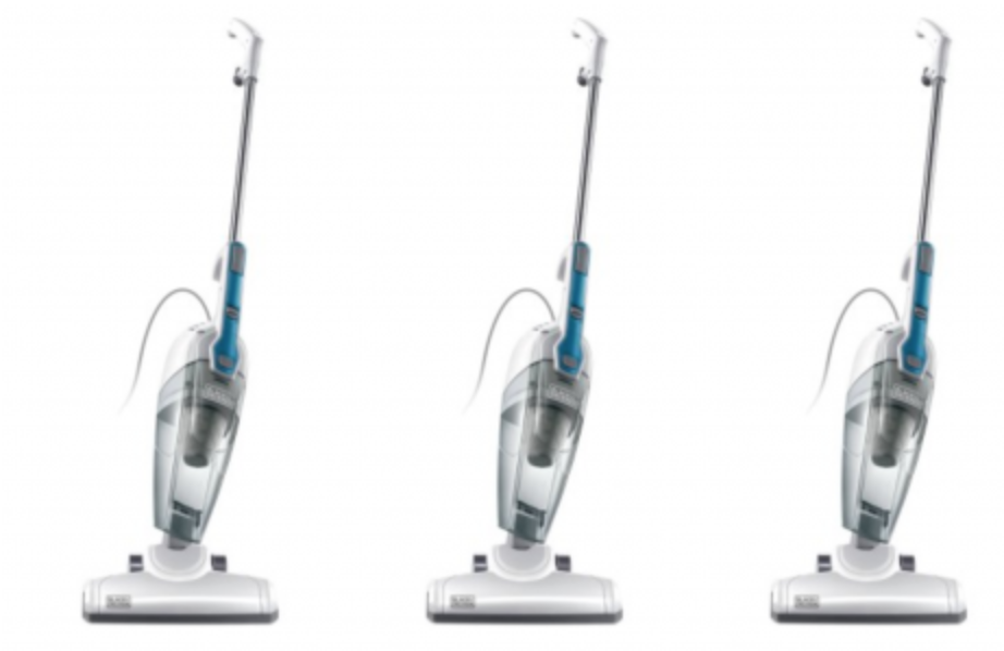 Black and Decker 3-in-1 Lightweight Corded Stick Vacuum Just $15.99!