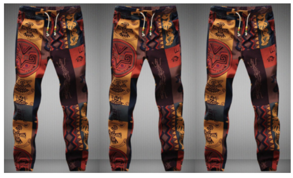 Drawstring Gecko Pattern Men’s Jogger Pants Just $9.73 Shipped!