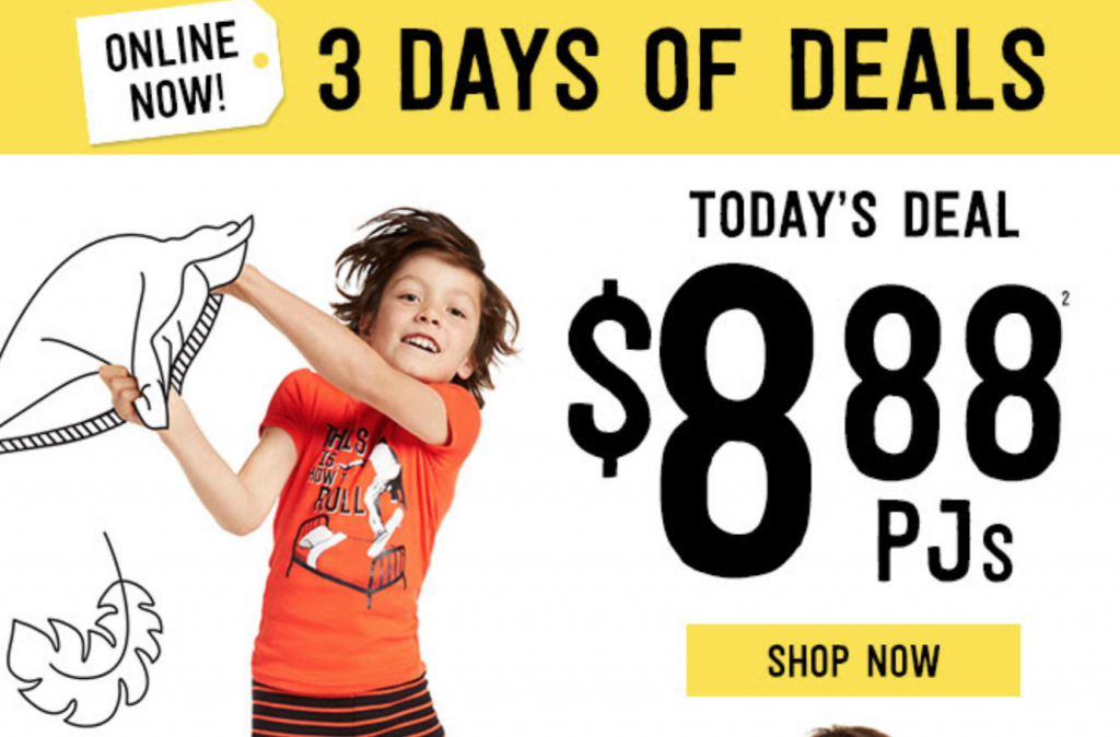 Today Only $8.88 PJ’s & FREE Shipping At Crazy 8!