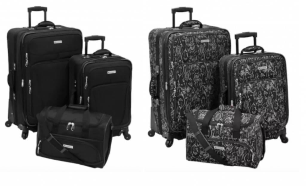 Leisure Getaway 3-pc. Luggage Set Just $73.99 After Promo Codes & Kohl’s Cash!