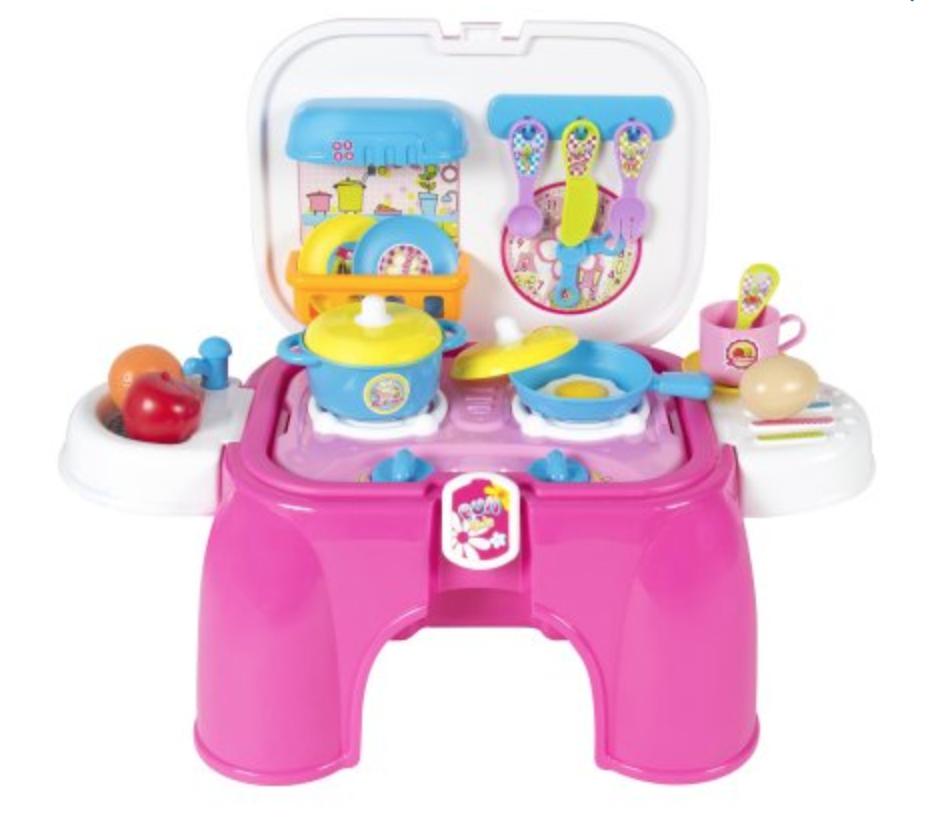 Kids Toy Pretend Kitchen Cooking Playset $24.95! (Reg $54.95)