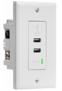 Insignia In-wall 3.6A Surge Protected USB Hub Just $9.99 Today Only! (Reg. $39.99)