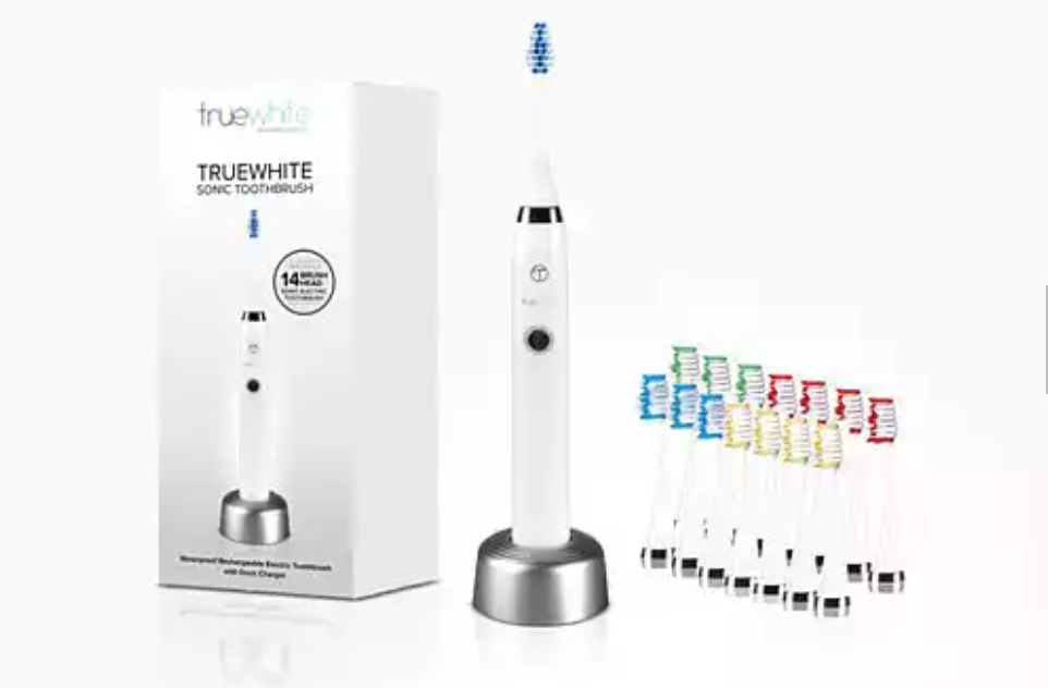 truewhite Advanced Care Sonic Toothbrush with 14 Brush Heads Just $33.00!!
