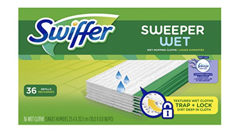 Prime Exclusive: Swiffer Sweeper Wet Mopping Pad Refills Vanilla & Lavender Scent $7.61 Shipped!