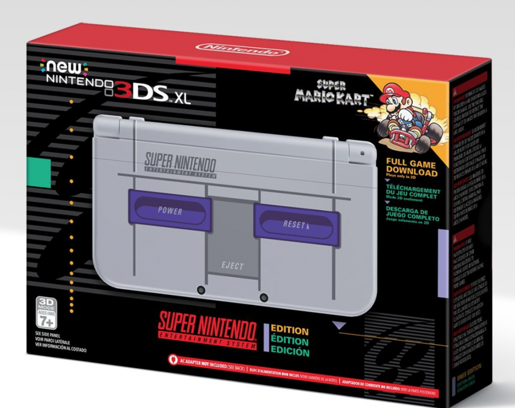 Nintendo New 3DS XL – Super NES Edition Available For Pre-Order!