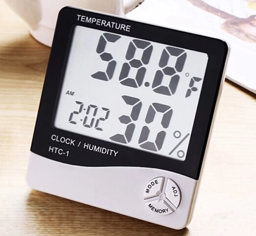 Calendar Temperature Humidity Alarm Digital Clock Just $3.39 Shipped!