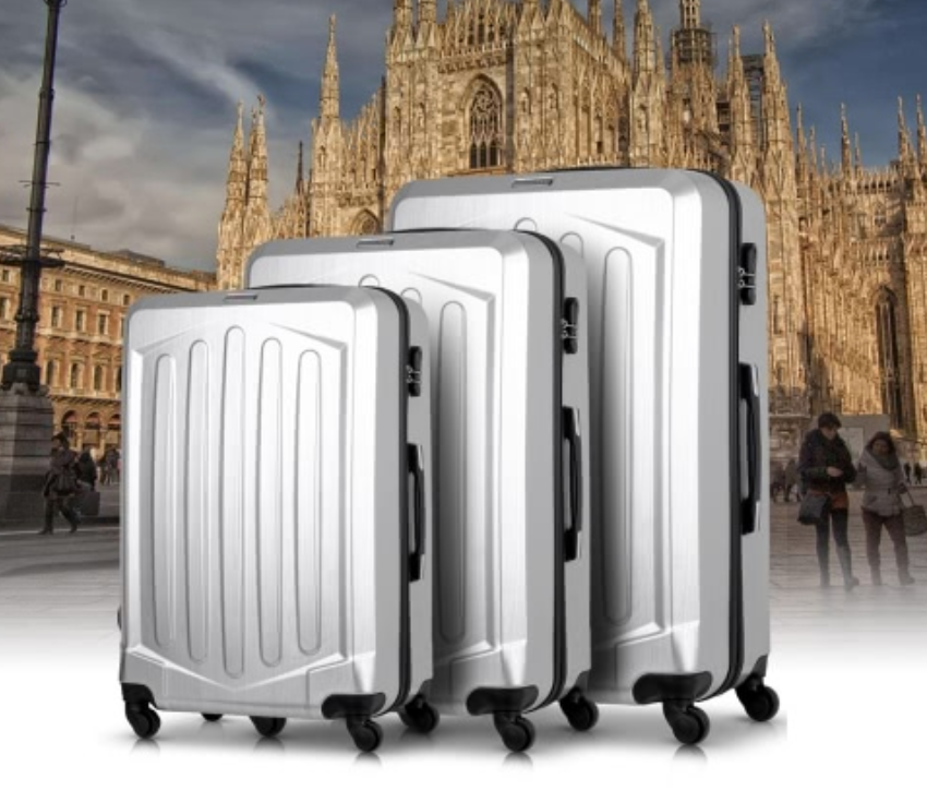 FLASH SALE!  Luxury 3-Piece Spinner Luggage Set Hard Shell $79.99 Shipped!
