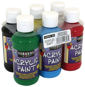 Sargent Art Primary Acrylic Paint Set 6-Pack $13.04!