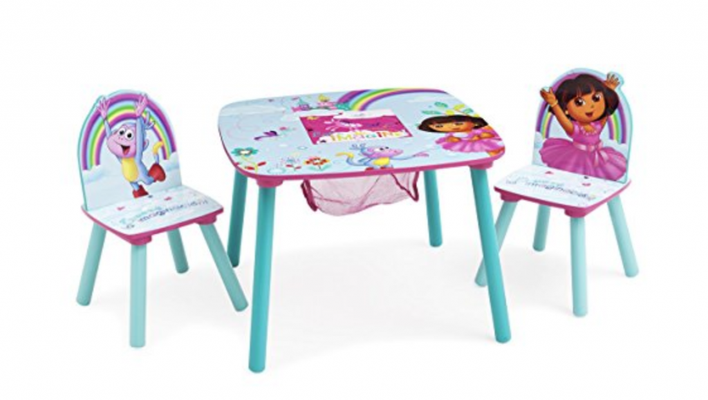 Delta Dora The Explorer Children Table and Chair Set Just $34.99!