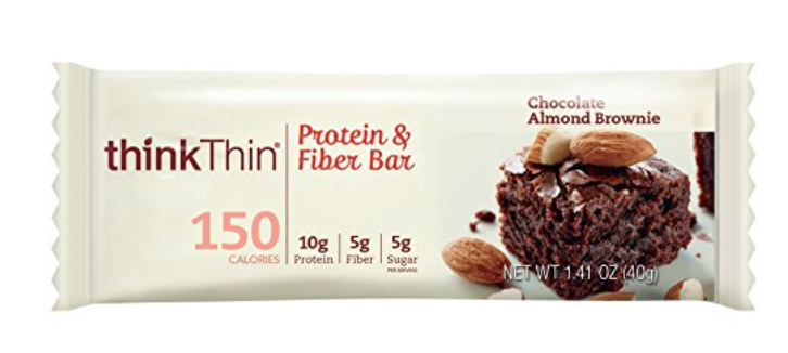thinkThin Protein & Fiber Bars Chocolate Almond Brownie 10-Count $10.68 Shipped!