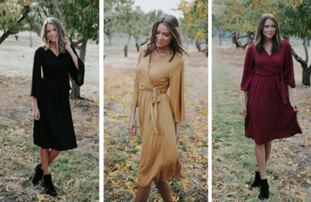 Take 10% Off At Groopdealz Today Only! Leah Wrap Dress Just $26.99! (Reg. $54.99)