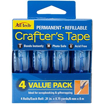 Amazon: Ad-Tech Permanent Crafter’s Tape 4 Pack Only $5.94!