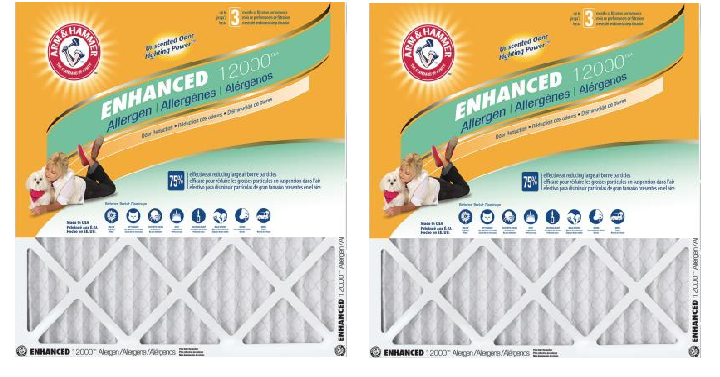 Arm & Hammer Air Filters (4 Pack) Only $19.99 Shipped! (Reg. $33.99)