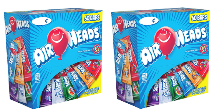 HURRY! Halloween Airheads Bars Variety Pack (60 Bars) Only $5.98! (Add-On Item)